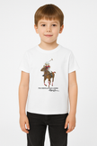 Kids Polo Bear Shirt - White - Brand Store