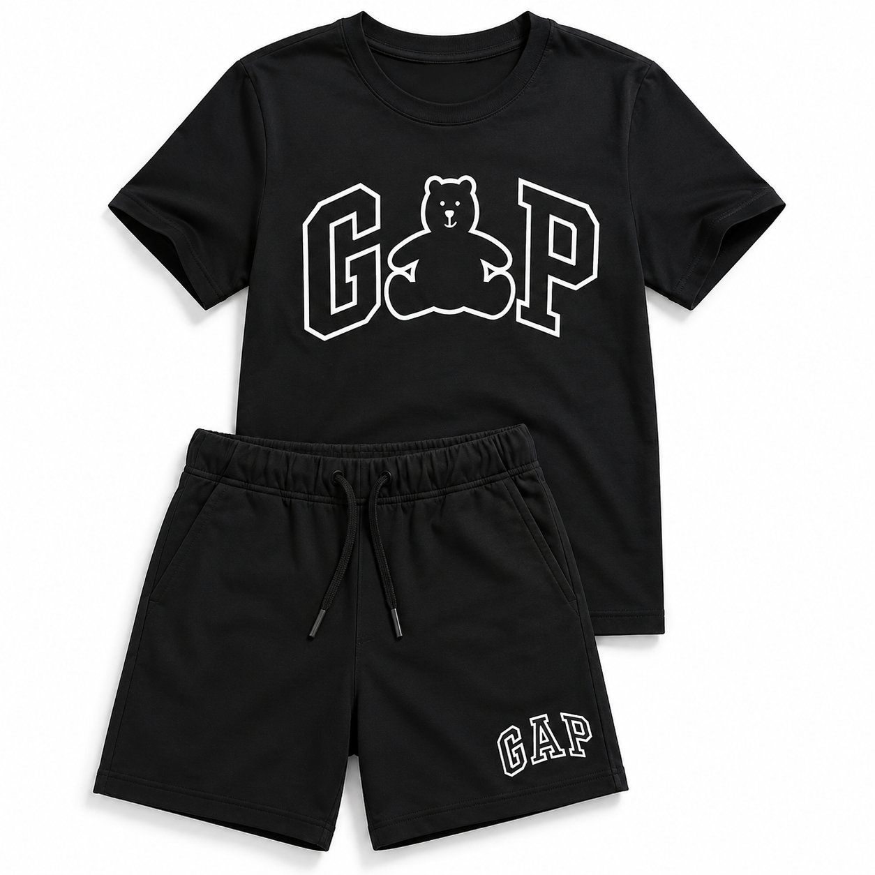 Gap Kids 2 Piece Short Set - Black