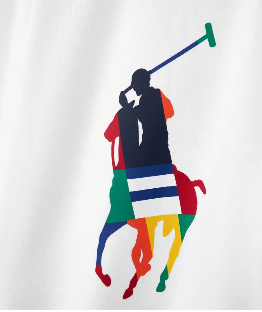 Polo Multi Pony Sweatshirt - White