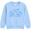 Gap Teddy Bear Graphic Crewneck Sweatshirt - Sky