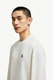 MONC Badge Sweatshirt - White
