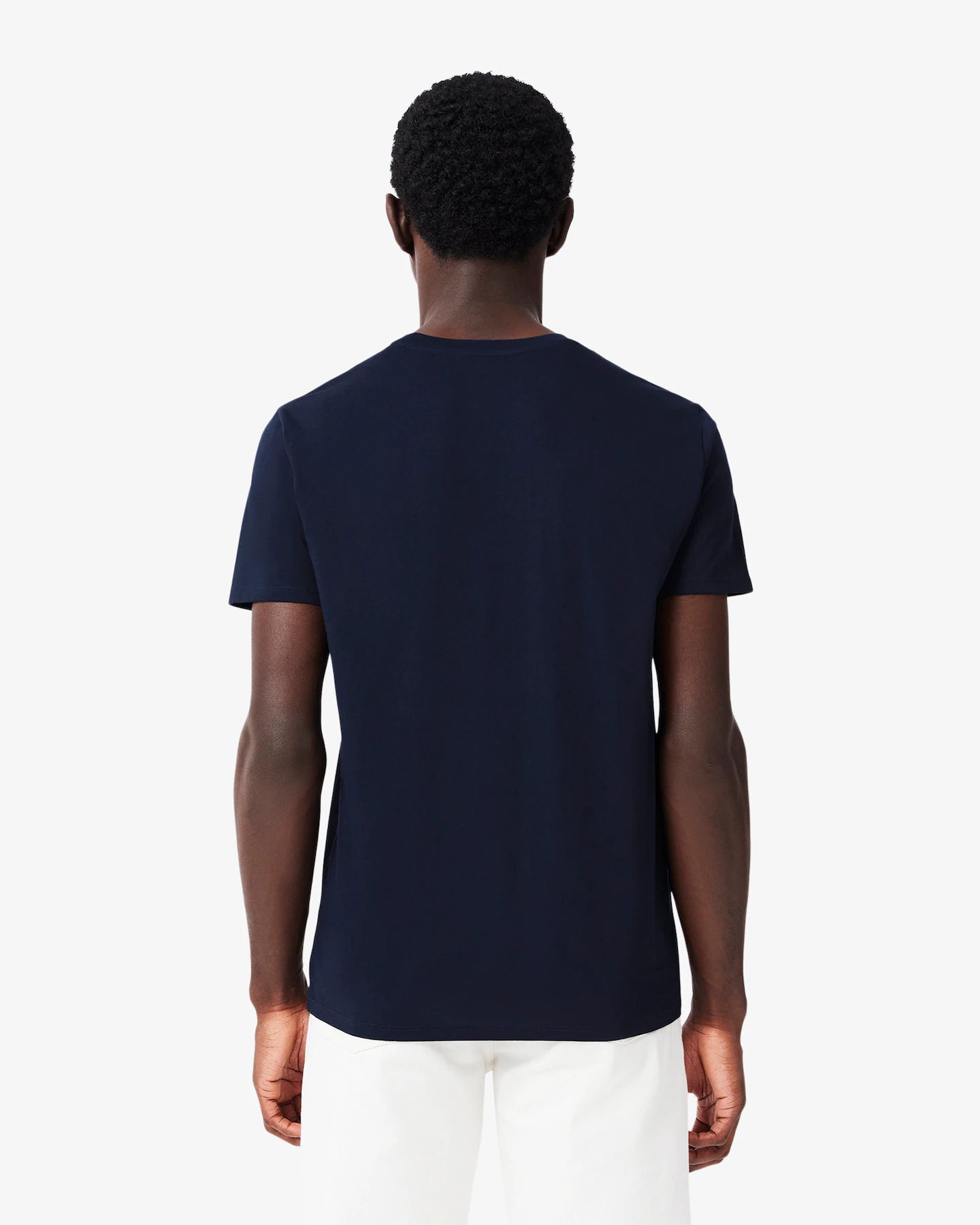 Lacoste Solid Tee - Navy - Brand Store