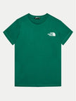 Boys Tnf Chest Logo Tee - Green - Brand Store