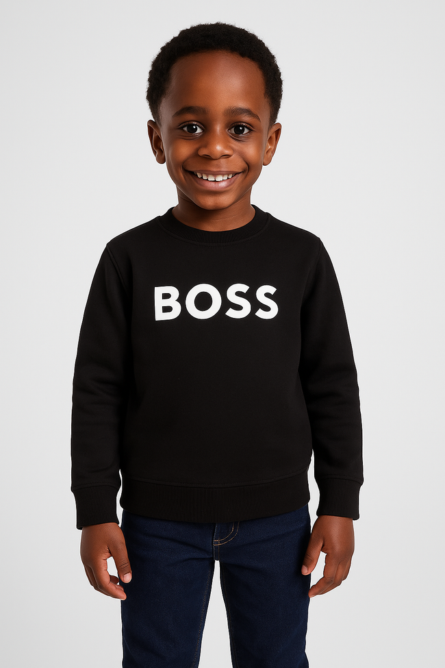 BOSS Sweatshirt Unisex - Black