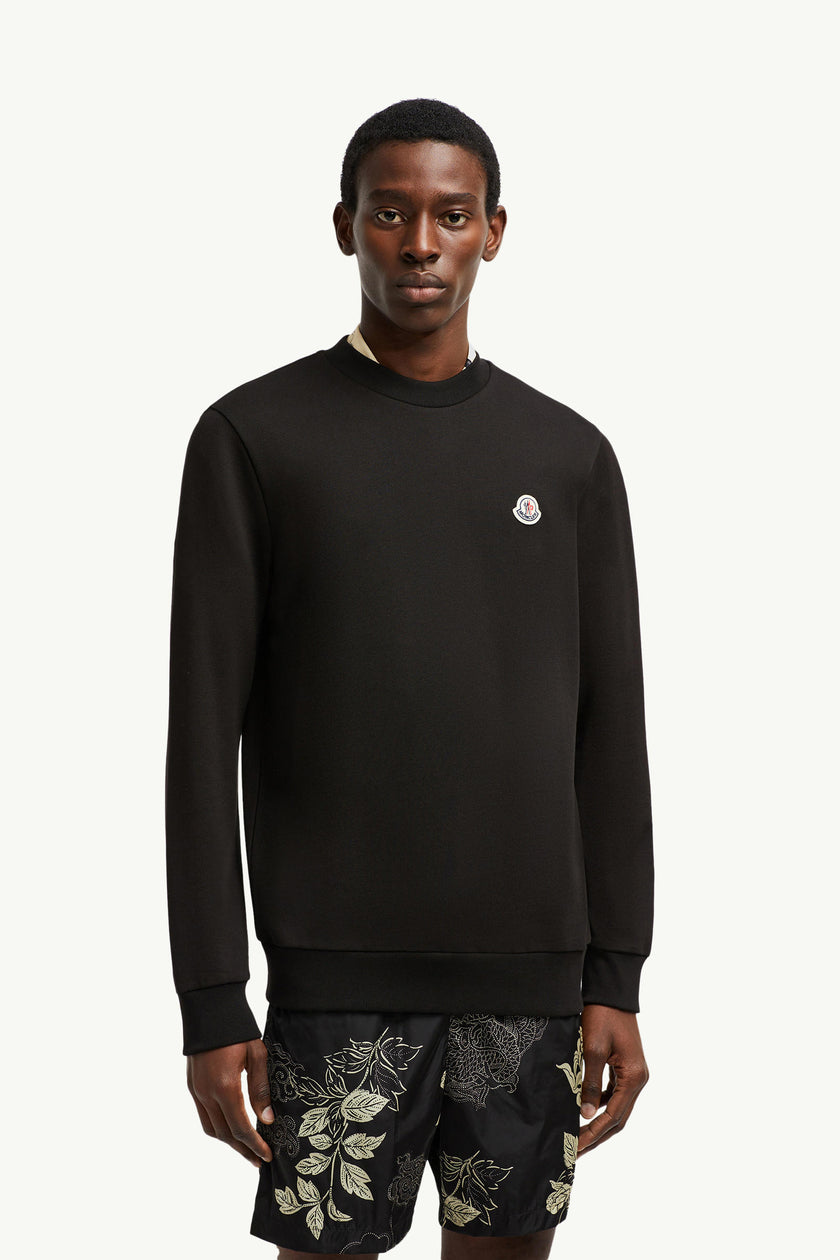 MONC Badge Sweatshirt - Black