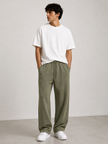 Jack&Jones Relaxed Fit Wide Leg Trouser Black