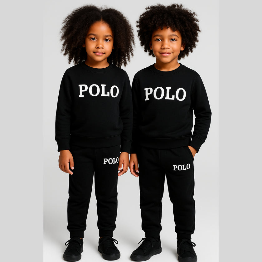 RL POLO Kids Set Unisex - Black