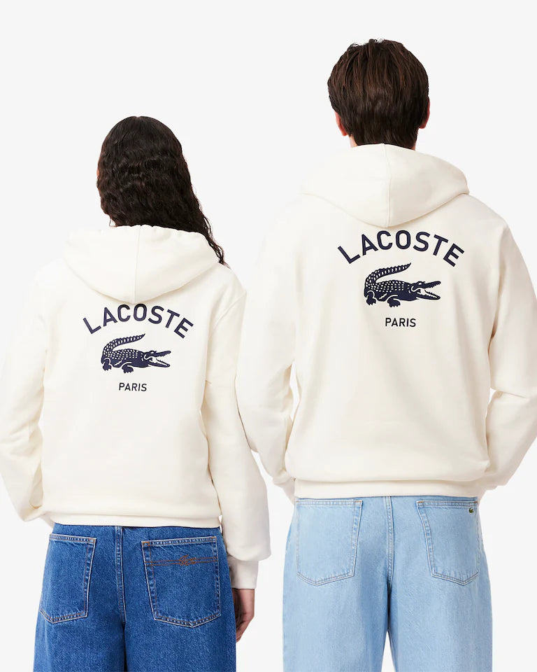 LCST Alligator Paris Hoodie - Offwhite