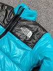 TNF Full Sleeves Kids Puffer - Aqua