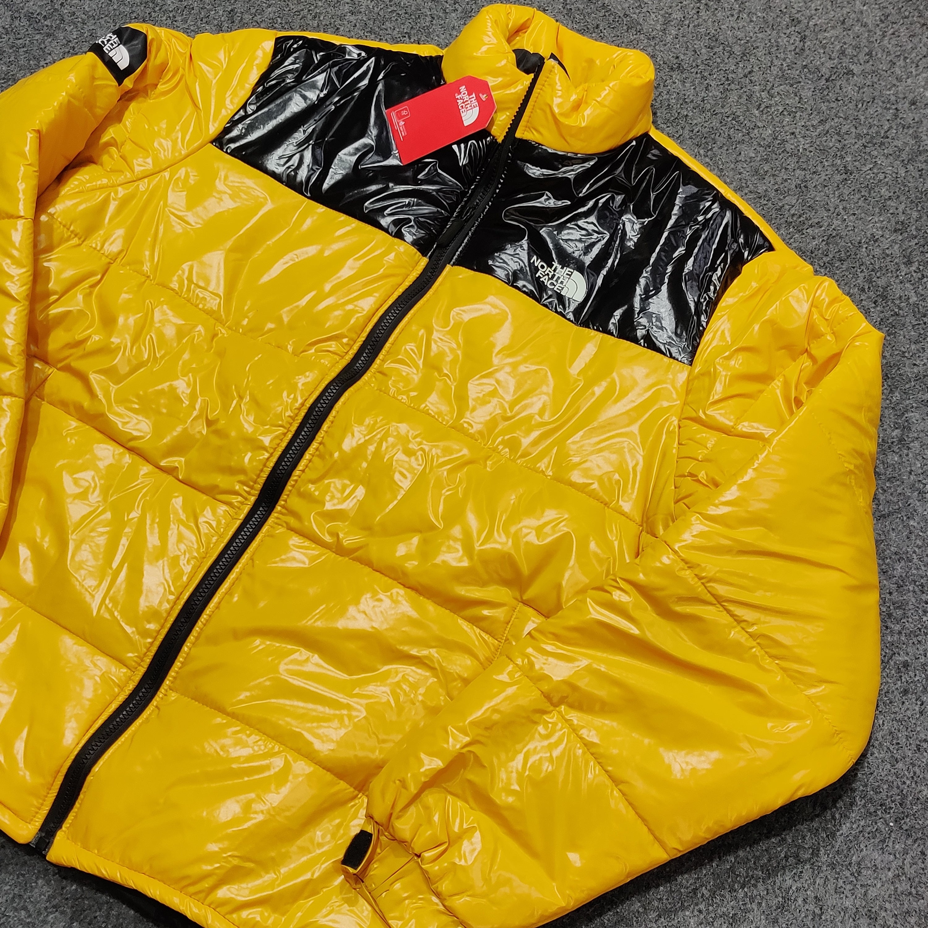 TNF Colourblock Jacket Yellow/Black - Brand Store