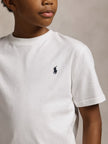 RL Small Pony Embroidered T Shirt - White