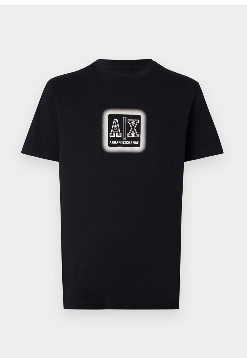 A|X Mid Logo Tee - Black - Brand Store