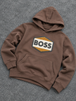 Boss Big Logo Pullover Hoodie
