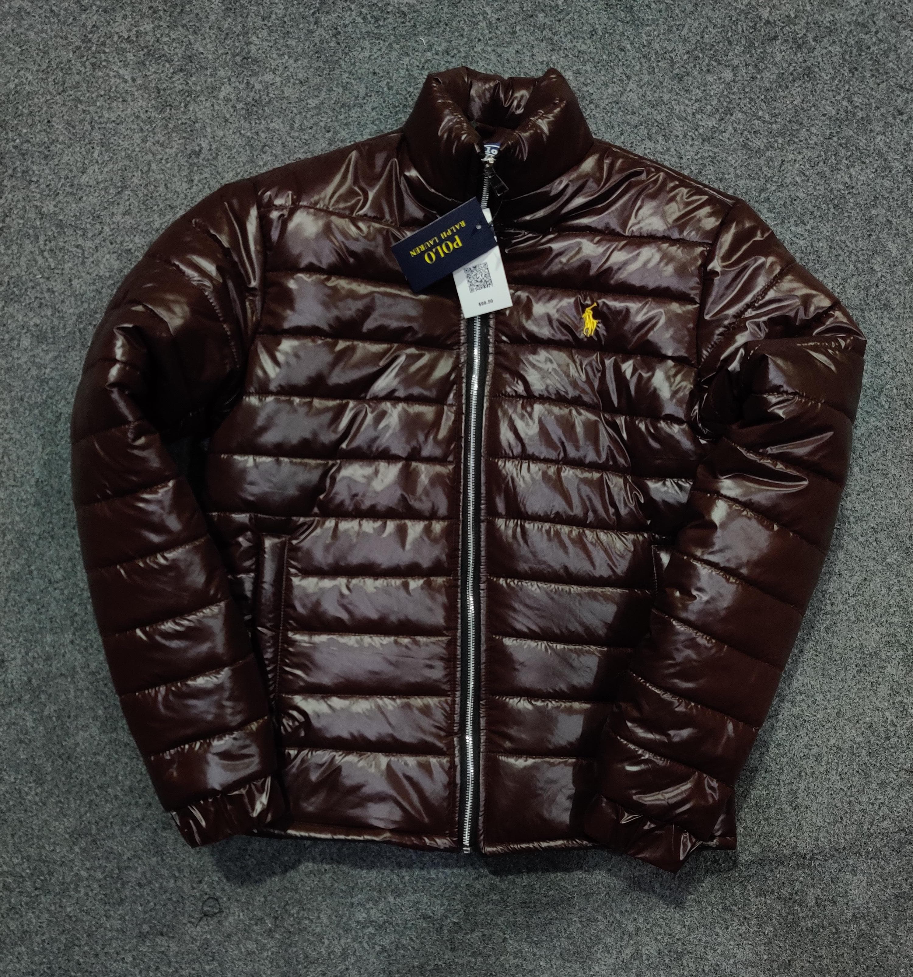 POLO Puffer Jacket - Brown