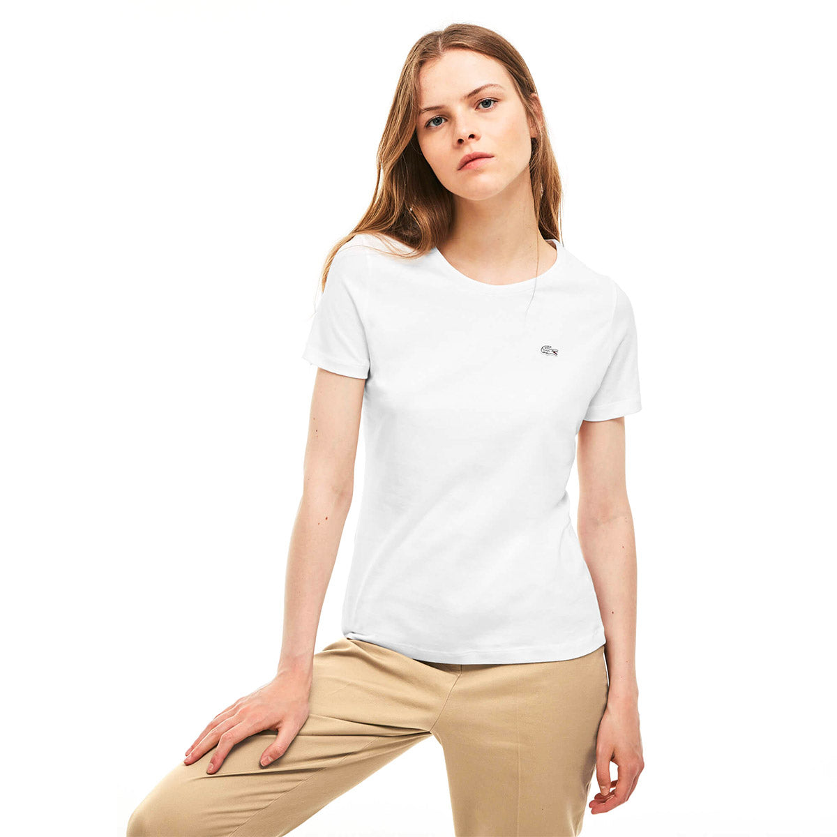 Lacoste Special Addition Tee - White