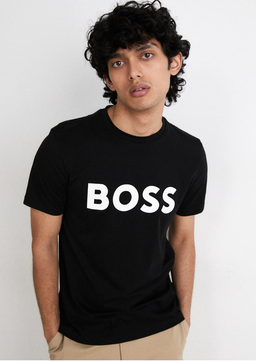 Boss Cotton Tee - Black - Brand Store