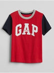 Gap Color Block Kids Tee - Red - Brand Store