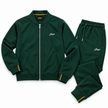 Boss French Terry Zip-Up Tracksuit – Forest Green