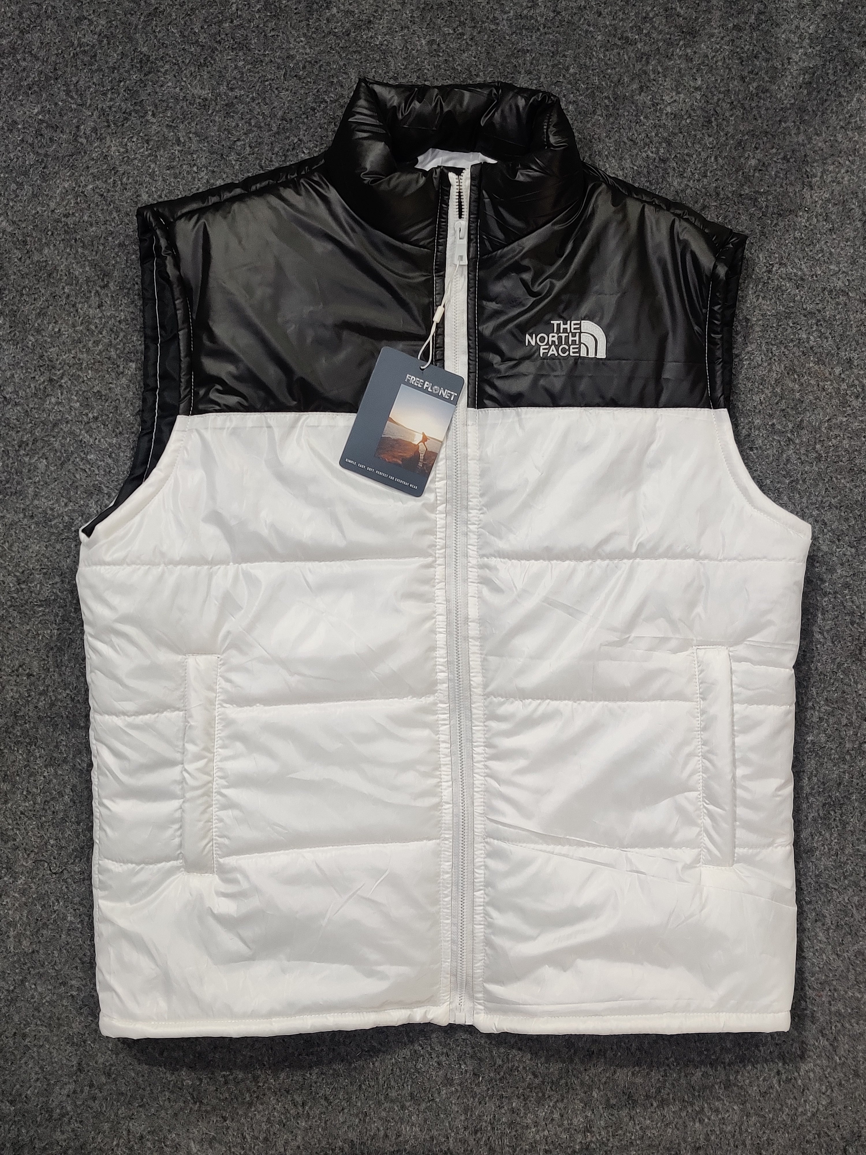 The North Face Gilet - White / Black