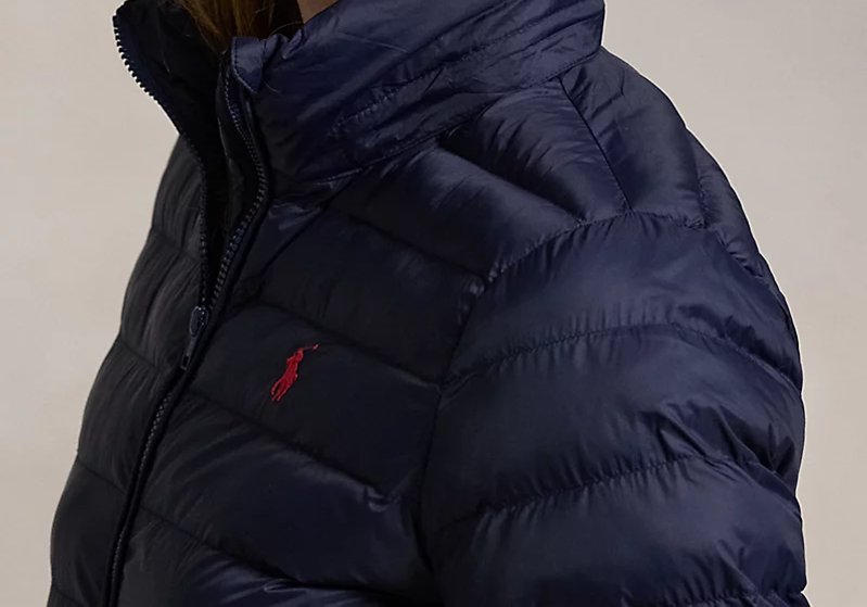 POLO Puffer Jacket - Navy Blue