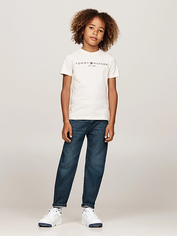 Tommy Est 1985 Logo Tee - Black