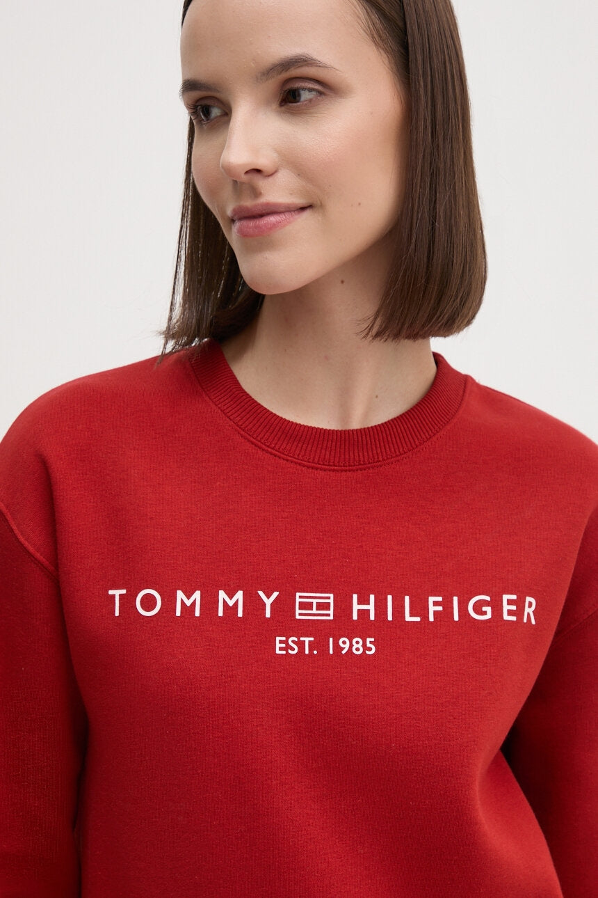 Tommy Classic Women Sweatshirt - Red