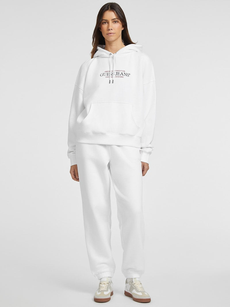 Guess Mini Triangle Jogger Trousers - White