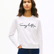 Tommy Signature Women's Sweatshirt - White