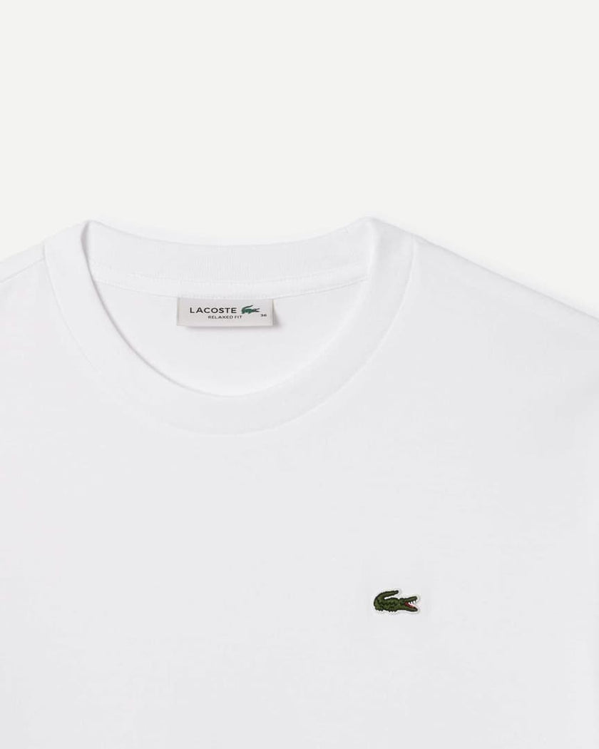 Lacoste Logo Tee - White - Brand Store