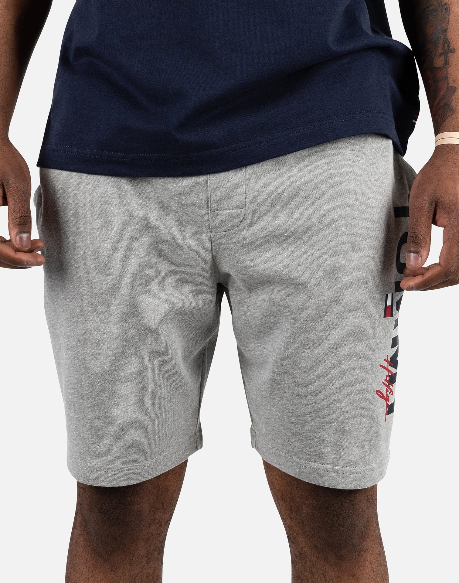 Tommy Bold Logo Shorts - Gray - Brand Store