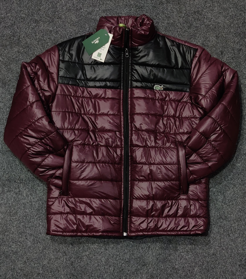 LCST Colorblock Puffer Jacket - D Burgundy/Black - Brand Store