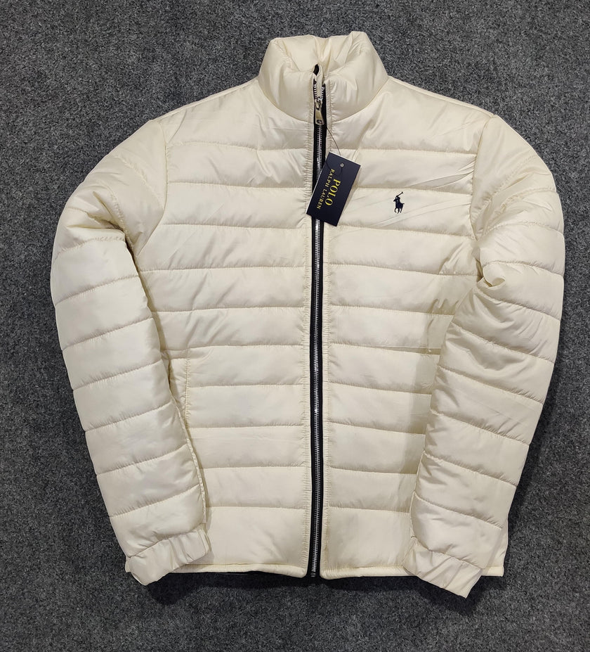 POLO Puffer Jacket - Beige
