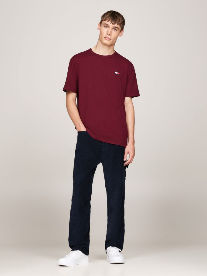 Tommy Badge Logo T Shirts - Brand Store
