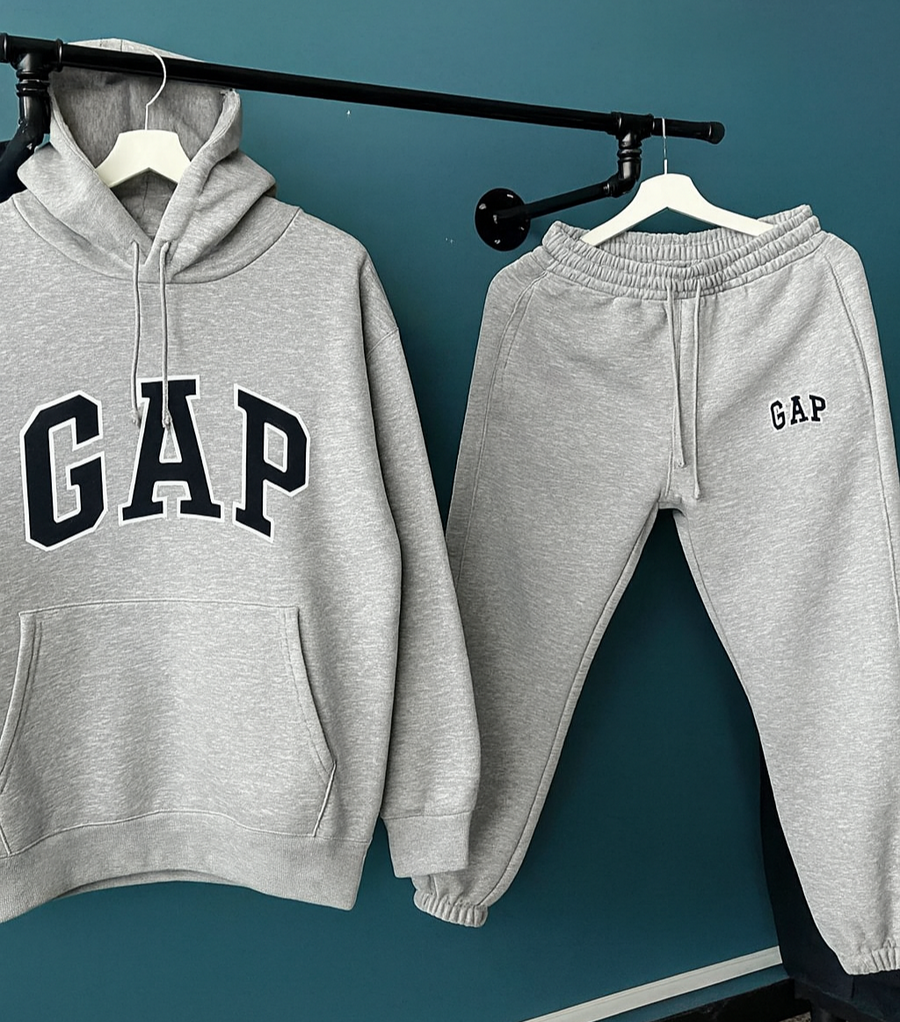 G.A.P Pullover Tracksuit - Grey