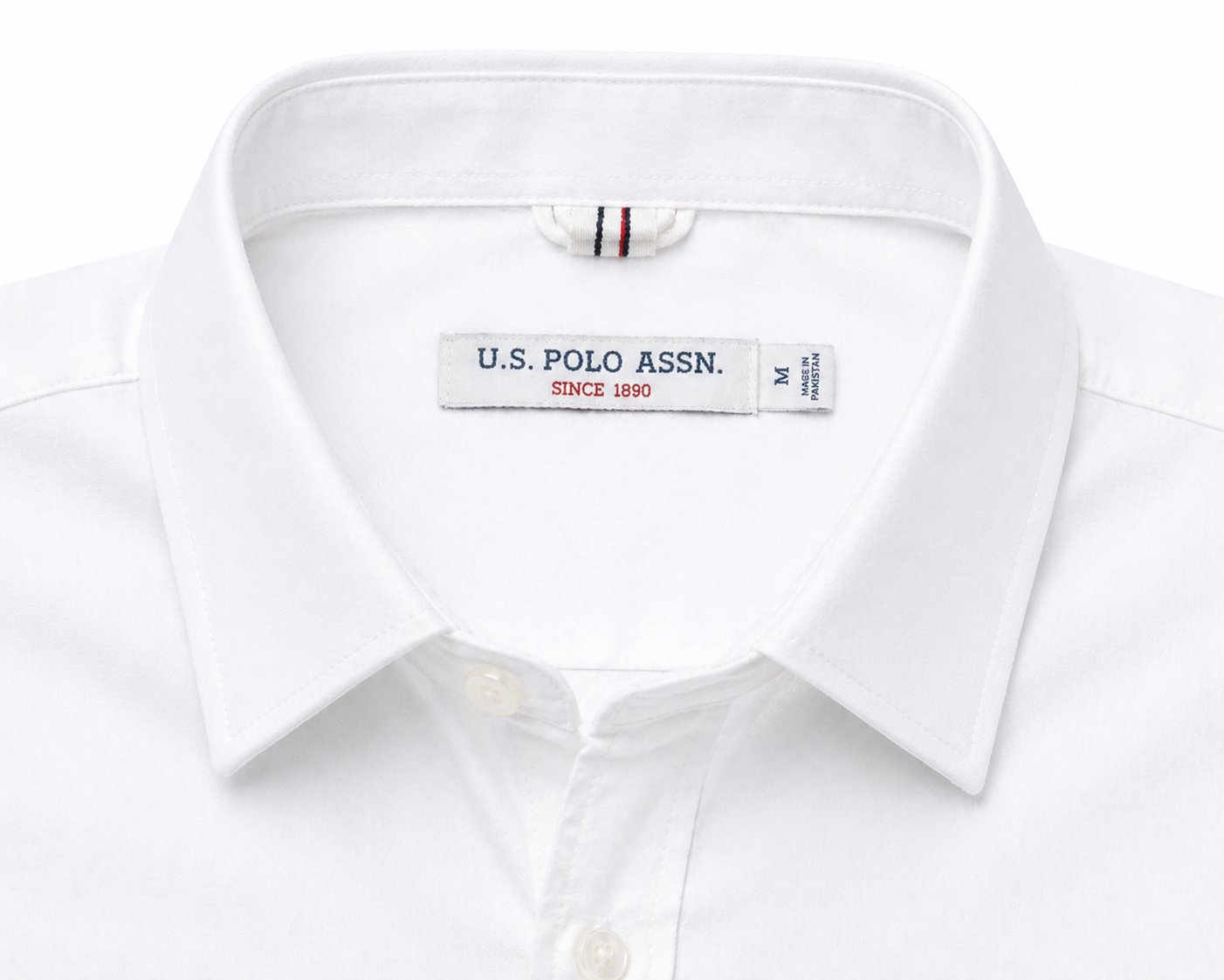 USPA White Casual Shirt