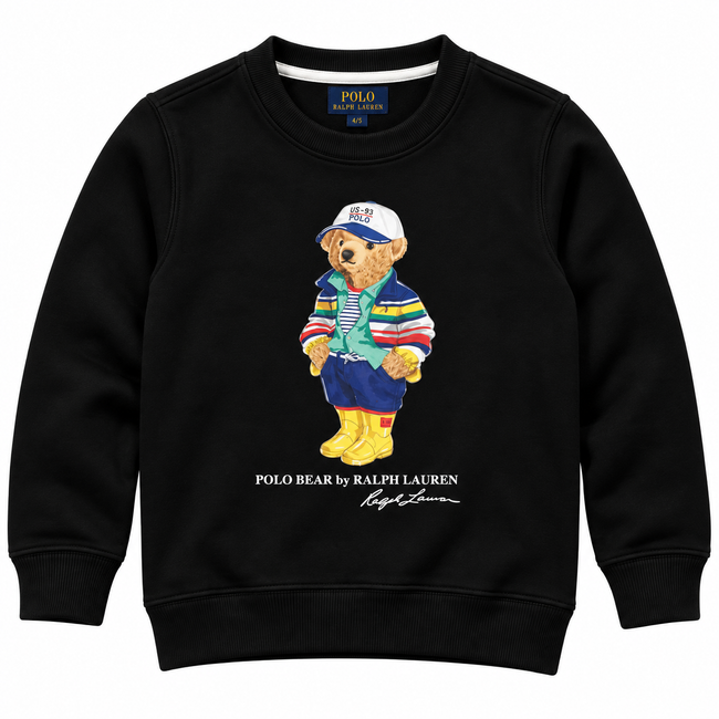 Polo Multi Bear - Black