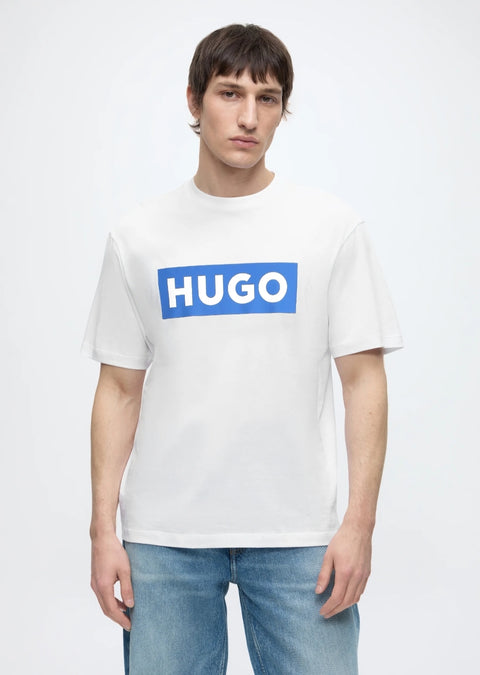 Hu.Go Blue Logo Tee