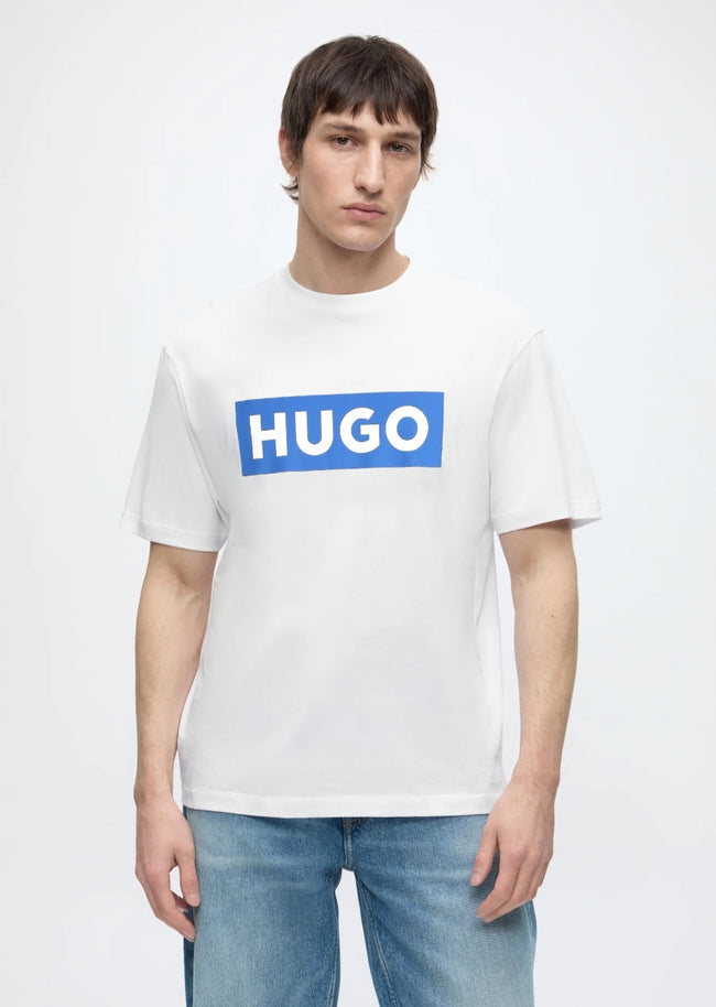 Hu.Go Blue Logo Tee