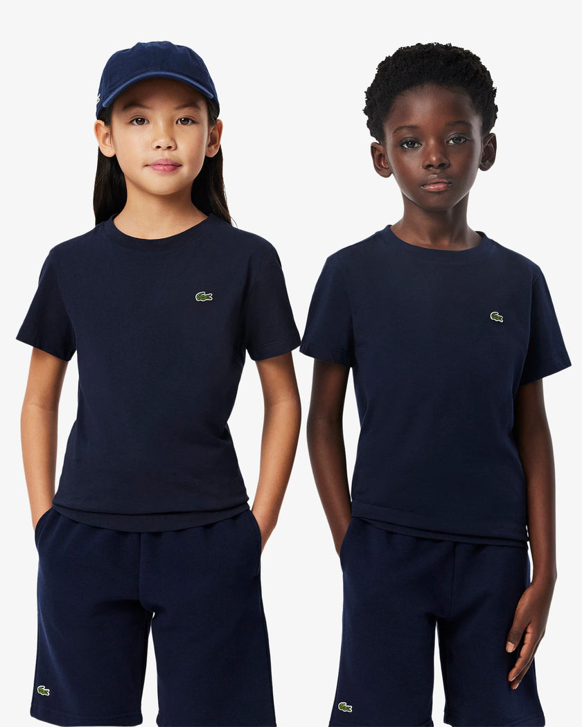 Lacoste Chest Logo Tee - Navy - Brand Store