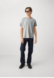Lacoste Solid Tee - Heather Gray - Brand Store