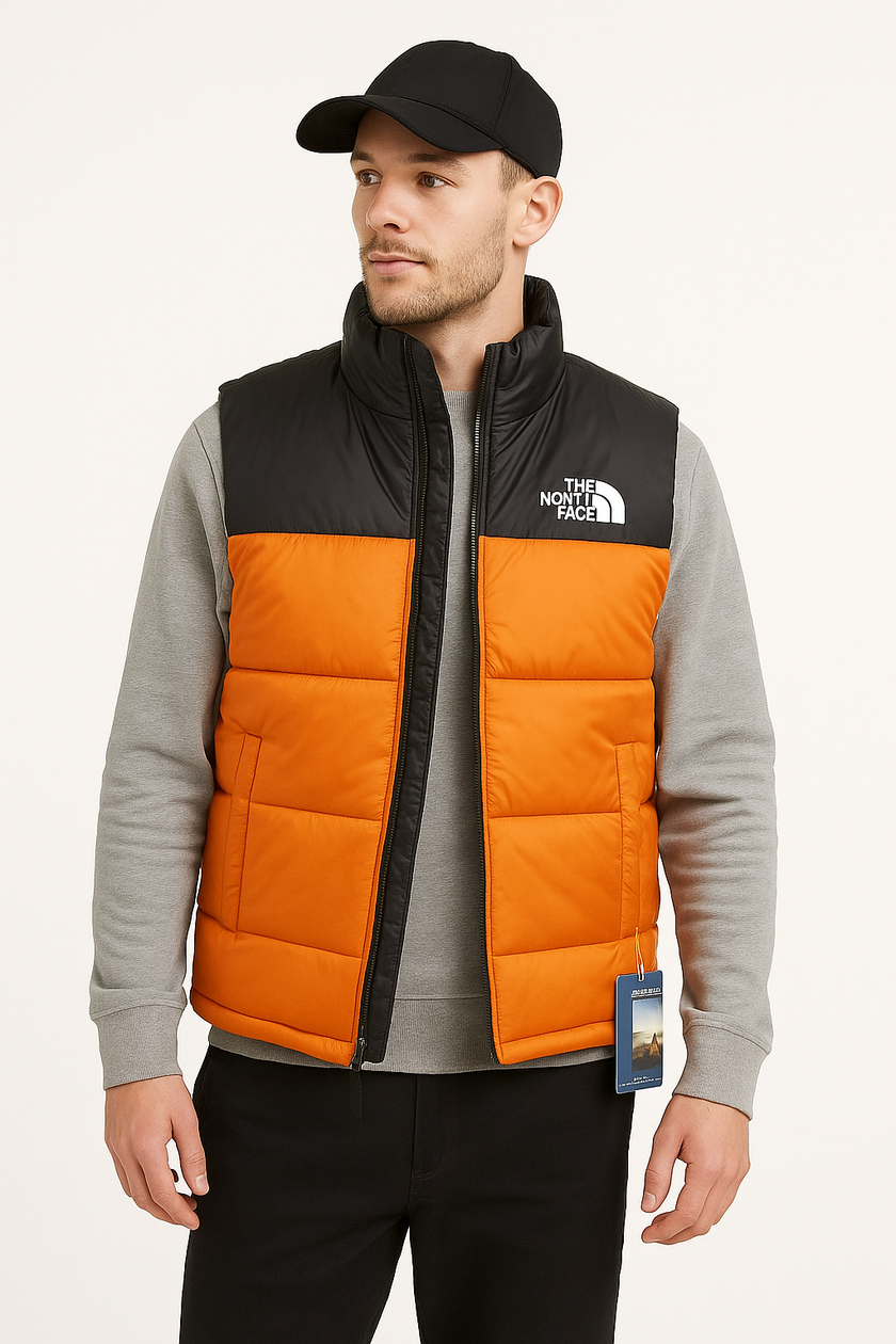 The North Face Gilet - Rust / Black