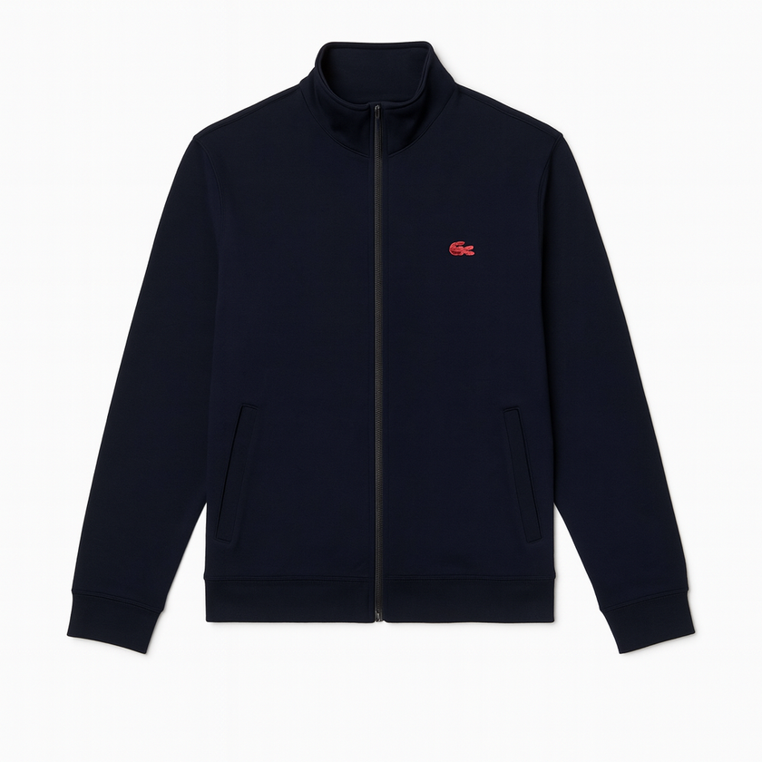 Lacoste Mockneck Full Zipper - Navy