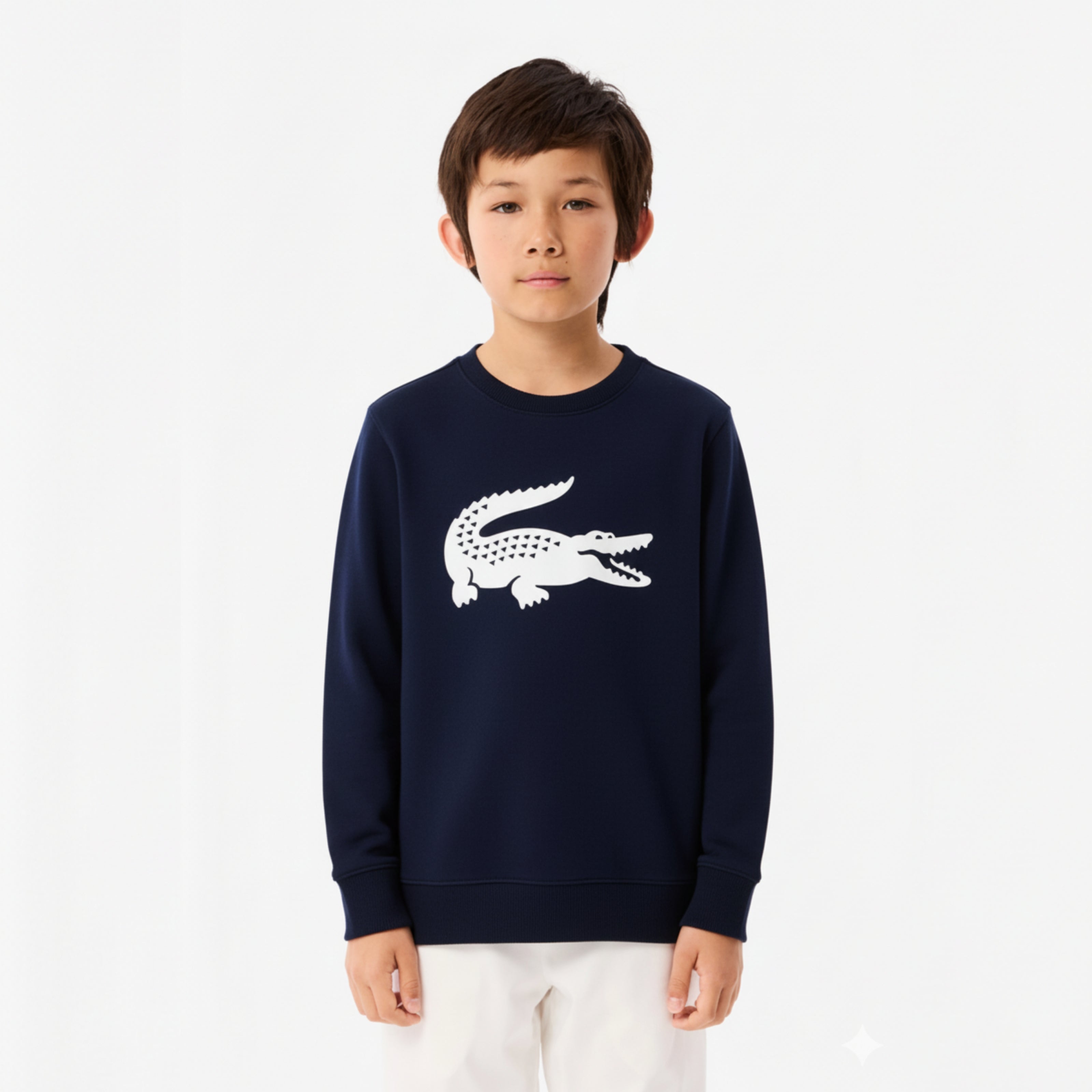 LCST Crocodile Logo Sweatshirt - Navy