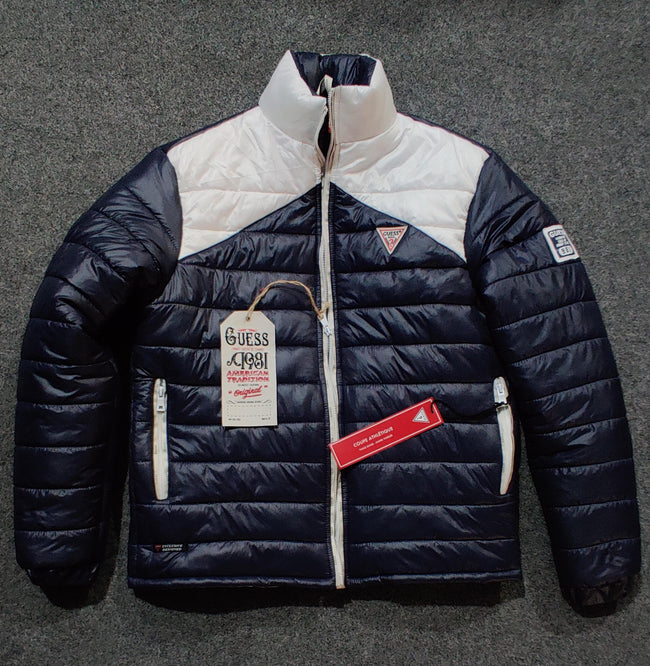 Guess Refletive Jacket - Blue/White