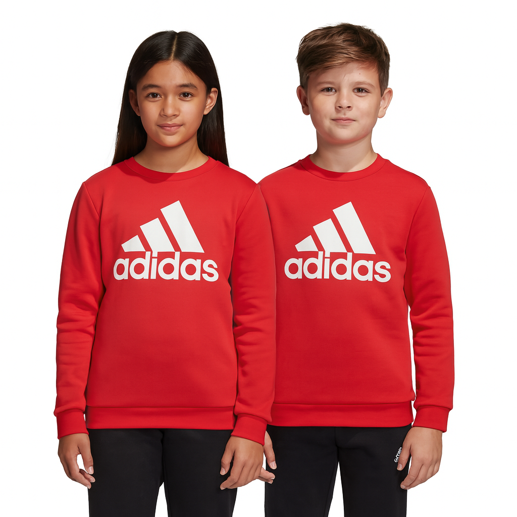 Adid Unisex Kids Sweatshirt - Red