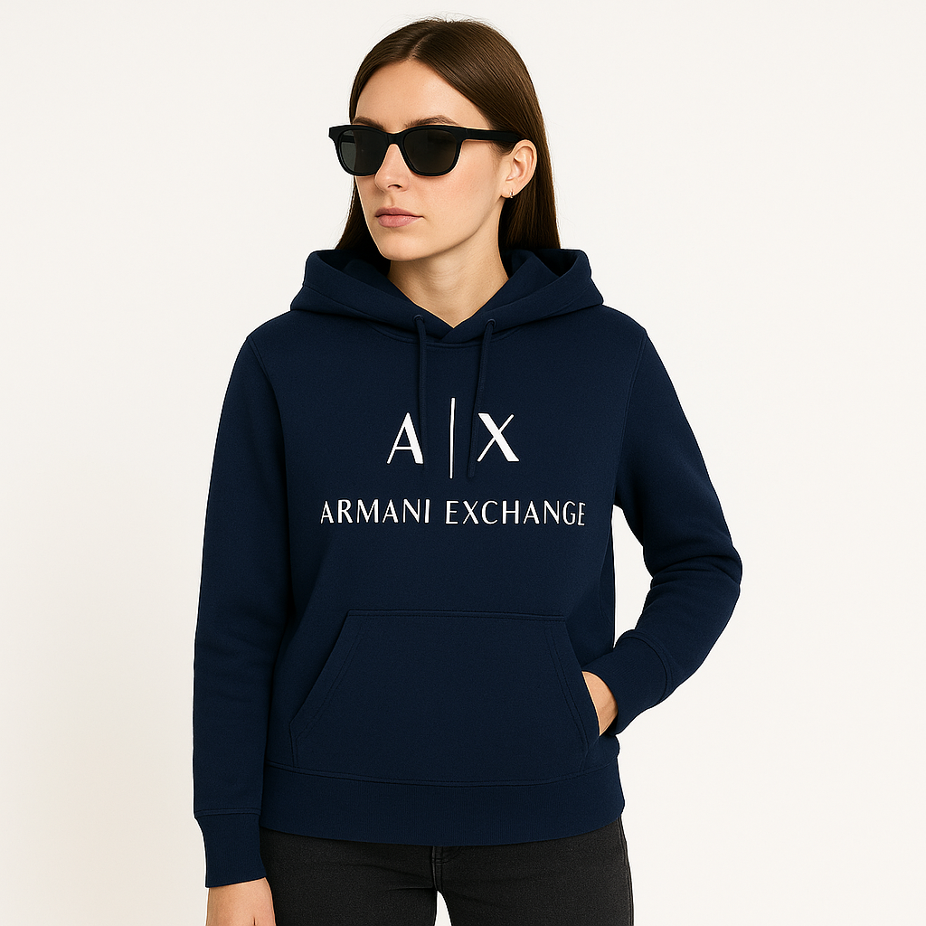 A|X Logo Pullover - Navy Blue