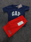 Gap Boys Short Set - Navy/Red - Brand Store