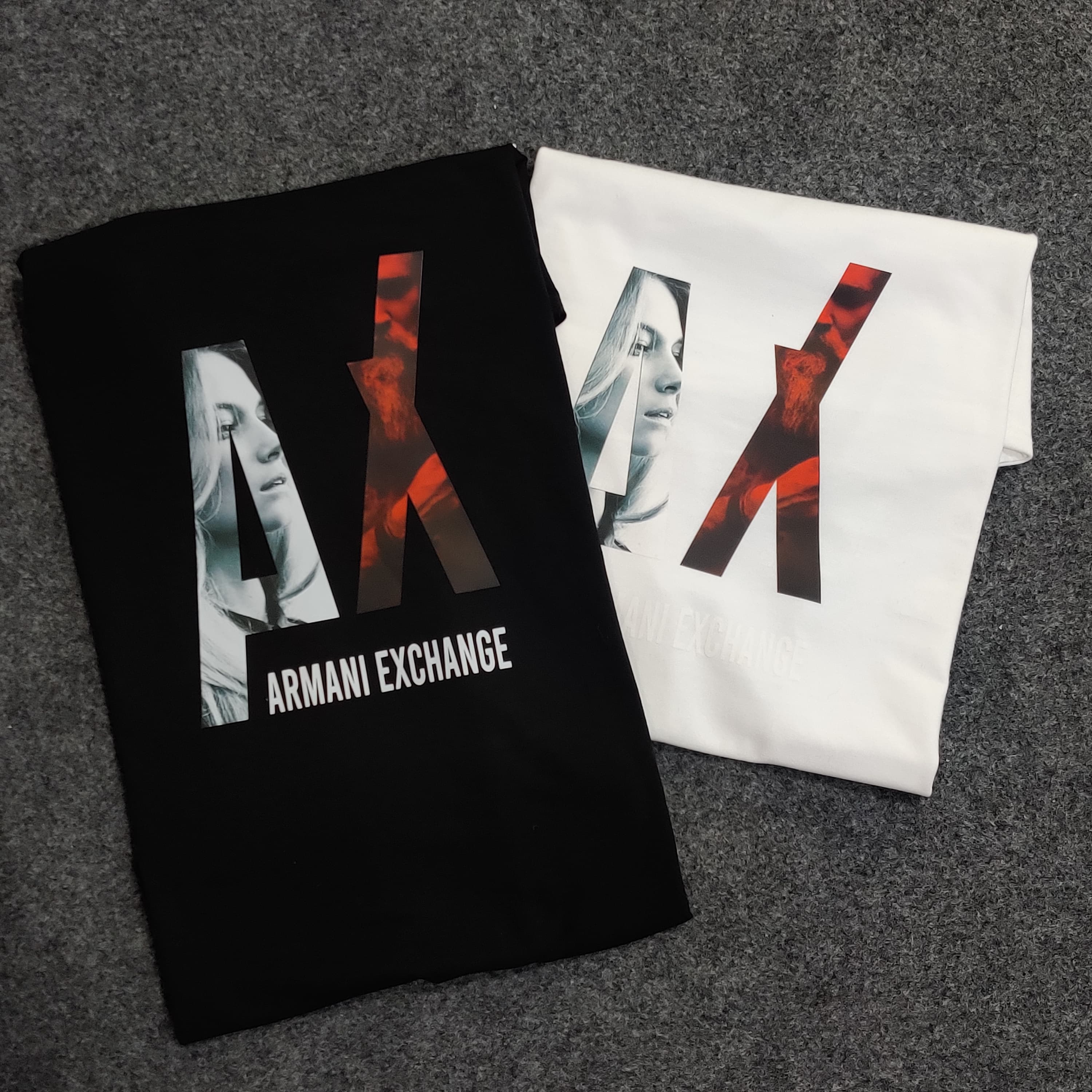 AX Graphic Logo Tee - White - Brand Store