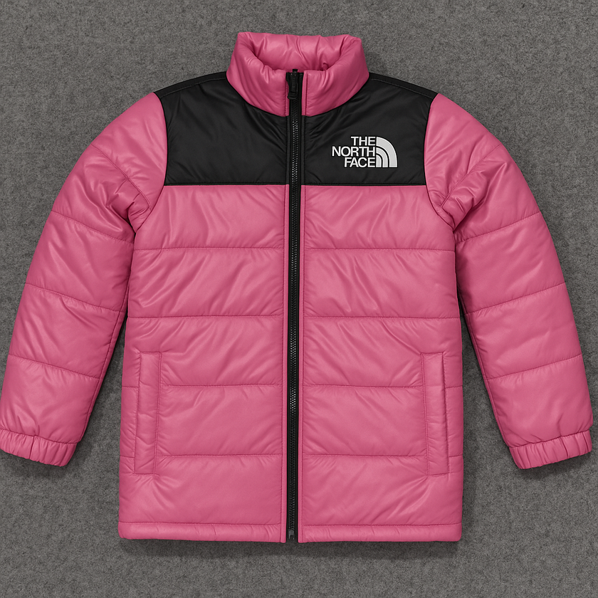 TNF Full Sleeves Kids Puffer - Wild Orchid