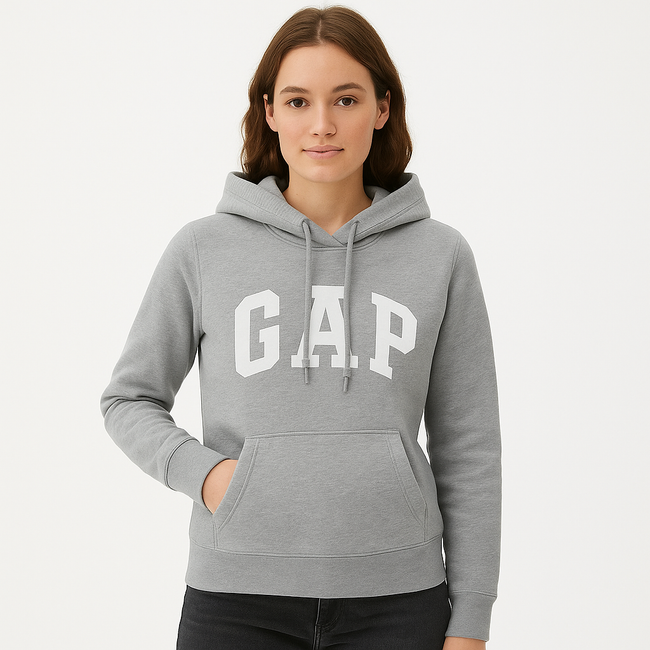 G.A.P Pullover Hoodie - Grey